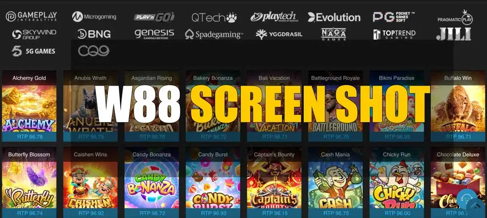 w88 สล็อตภาพถ่ายหน้าจอ อัปเดตล่าสุด เดือนเมษายน 2025